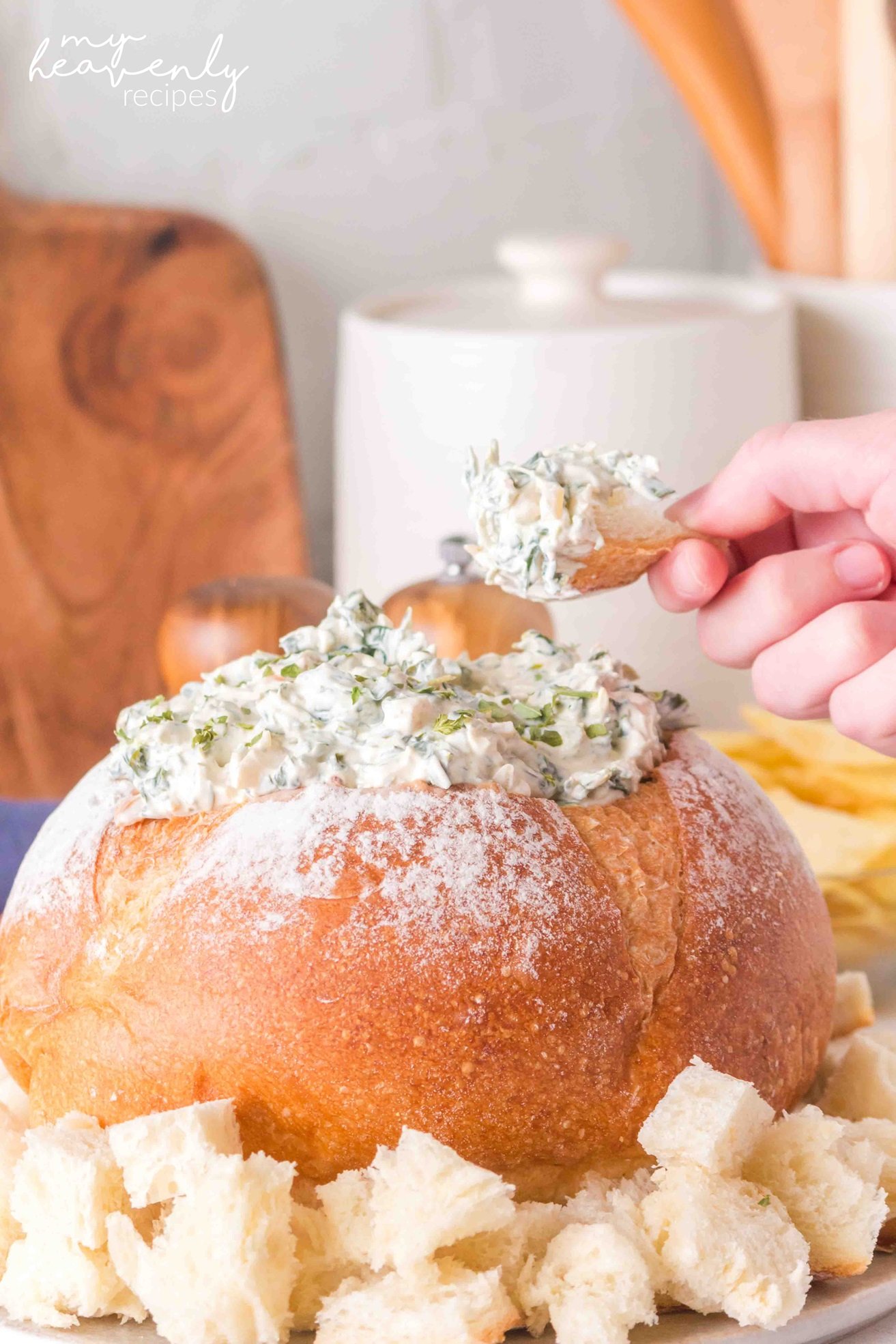 Knorr Spinach Dip Recipe - My Heavenly Recipes
