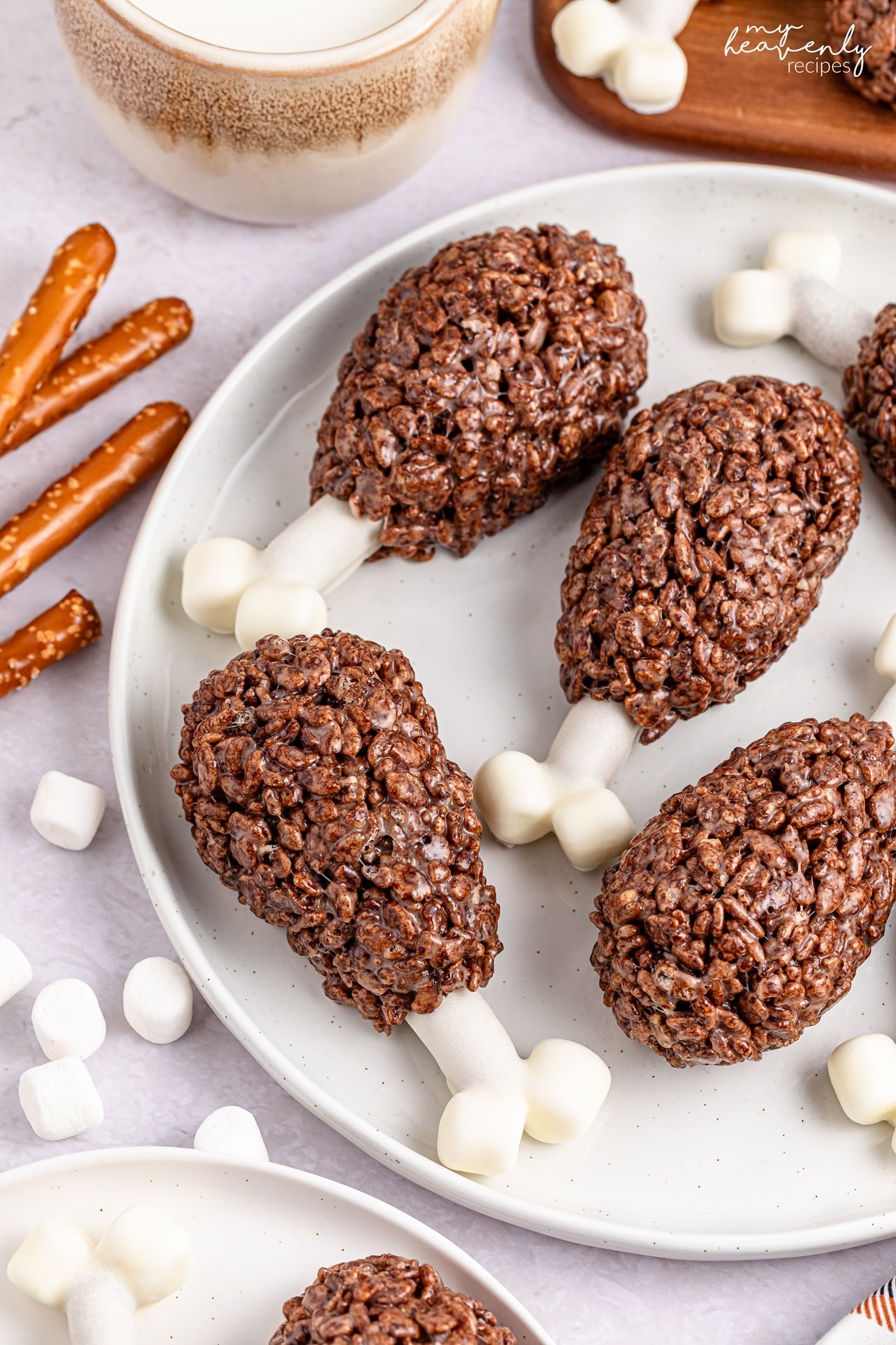 Rice Krispie Turkey Legs My Heavenly Recipes
