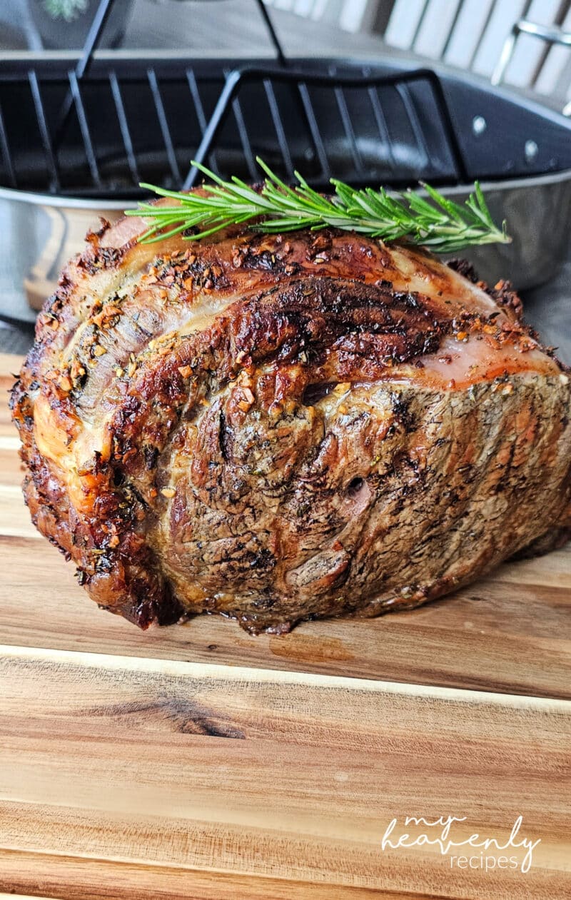 Recipes For Prime Rib Garlic Rosemary Crusted Prime Rib Recipe - My Heavenly Recipes
