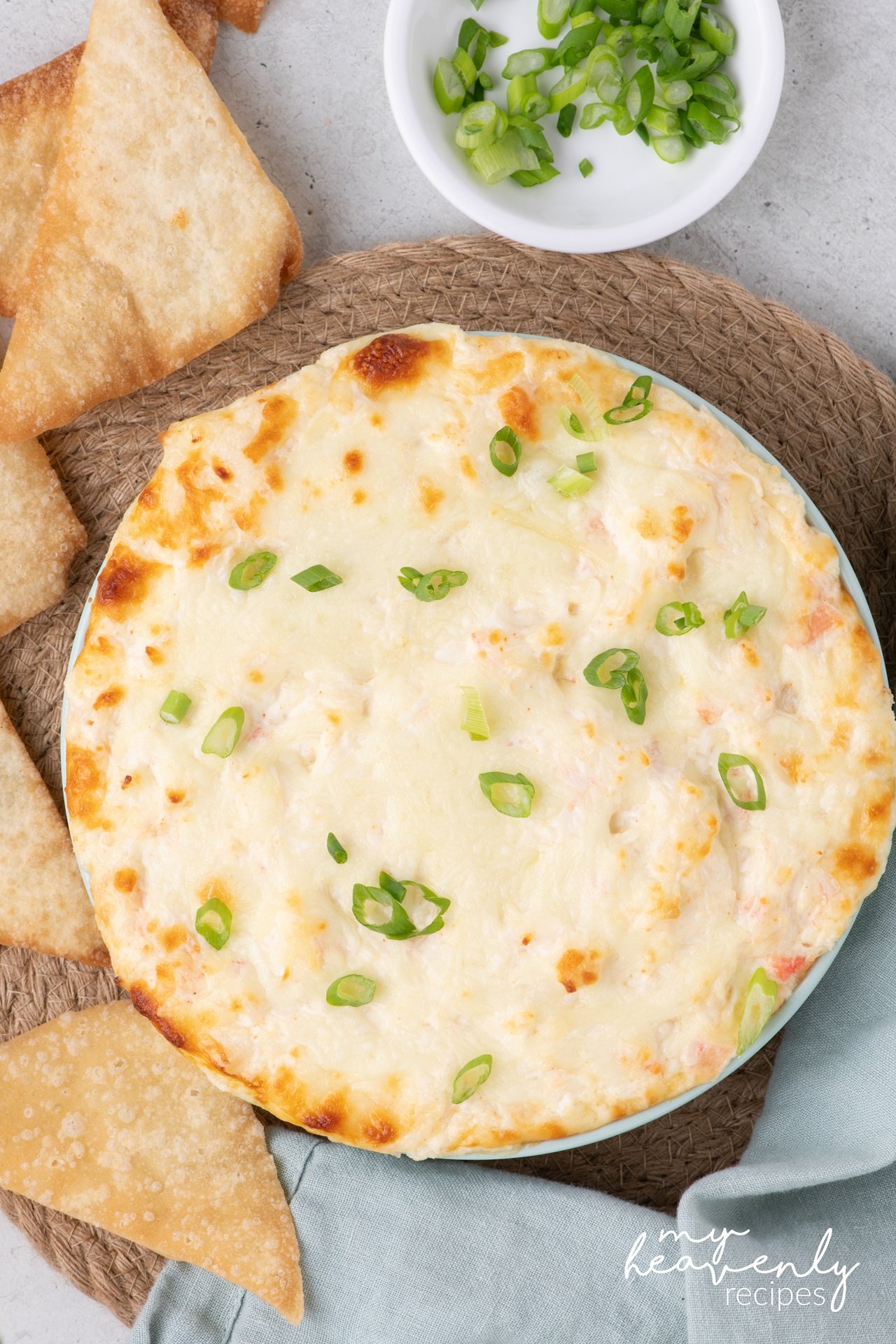 Crab Rangoon Dip Recipe - My Heavenly Recipes
