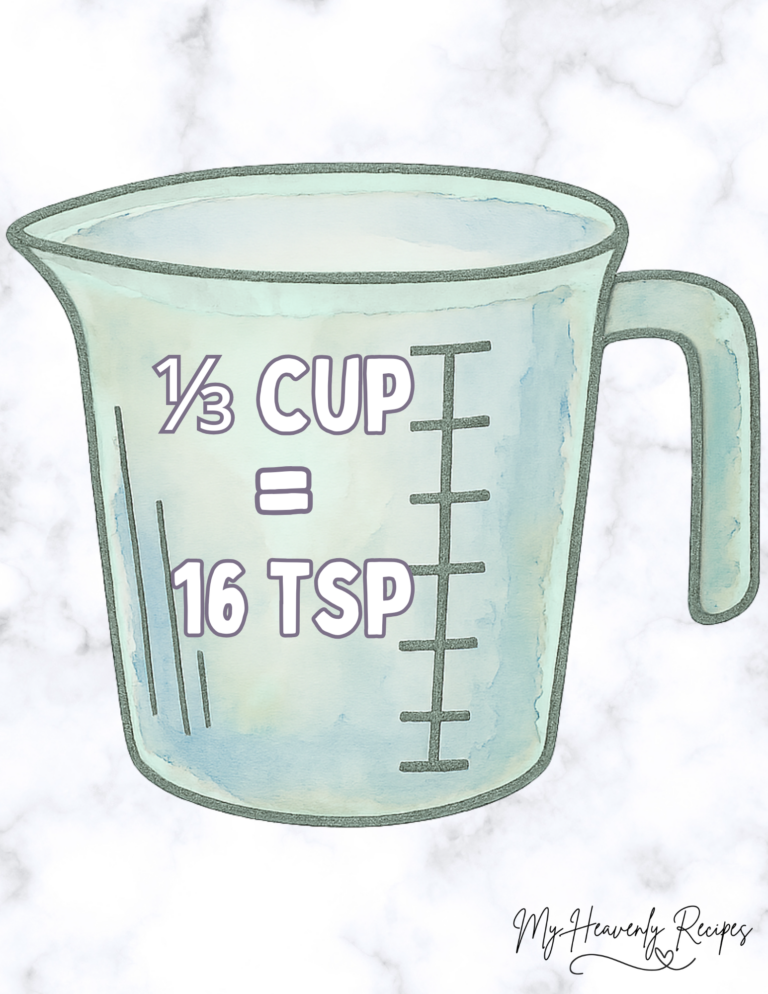 1 3 Cup Is How Many Tsp My Heavenly Recipes 1-3-cup-is-how-many-tsp-my-heavenly-recipes