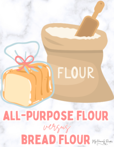 All-Purpose Flour vs Bread Flour - My Heavenly Recipes