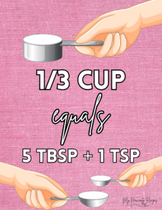 How Many Tablespoons in 2/3 Cup? - My Heavenly Recipes