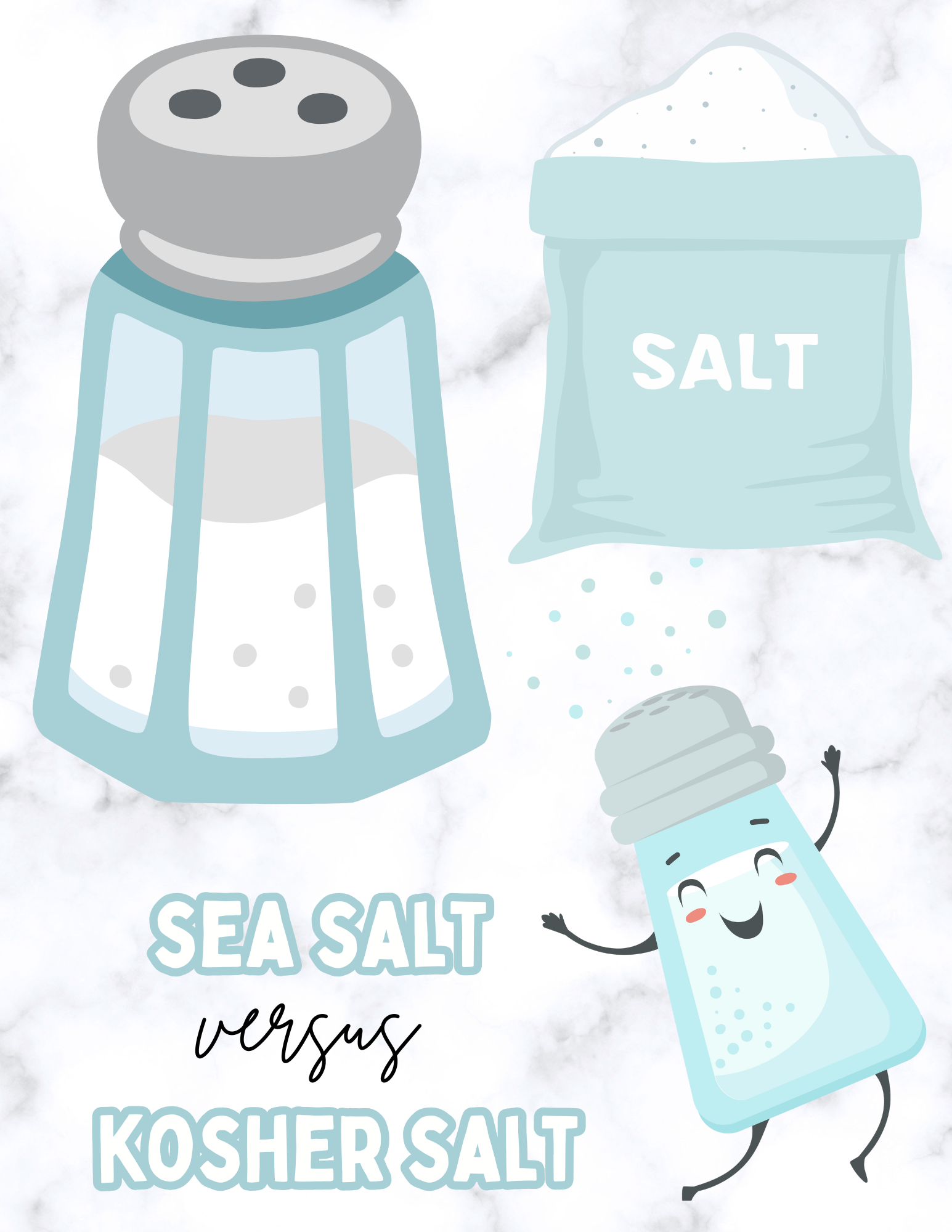 Sea Salt and Kosher Salt Difference