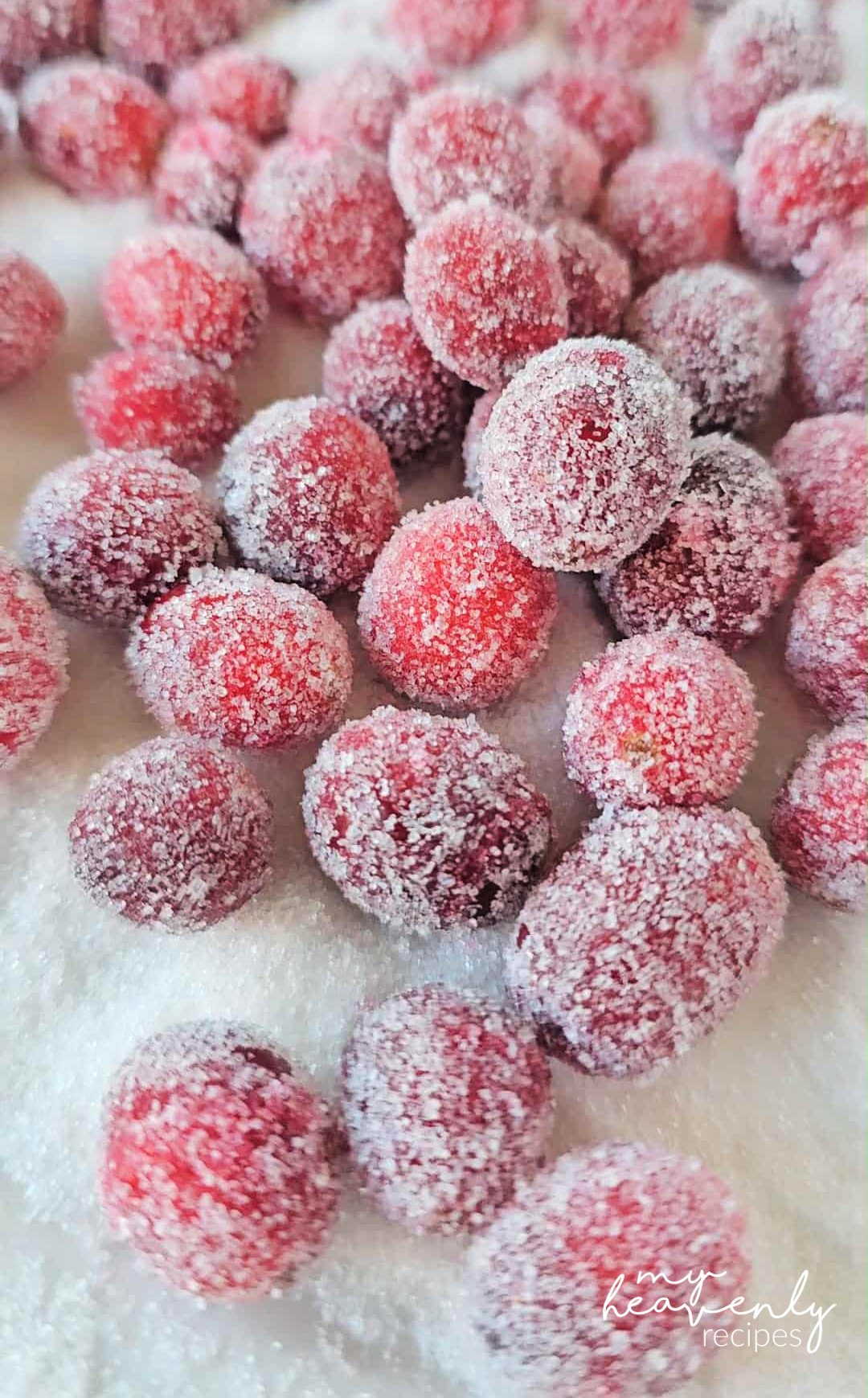 Sugared Cranberries Recipe
